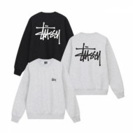 스투시 프리미엄 베이직 크루넥 맨투맨 기모 FW