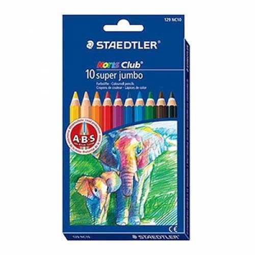 스테들러 코끼리색연필(10색-129-NC10) M604070