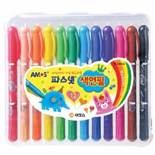 아모스)파스넷 색연필(12색) 색연필