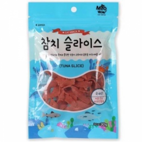 미우와우참치슬라이스30g