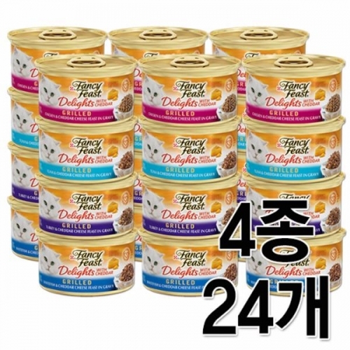 팬시피스트 딜라이츠 85g - 4종 24개세트