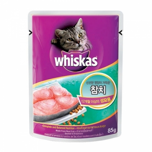 위스카스 성묘용 파우치(참치) 85g