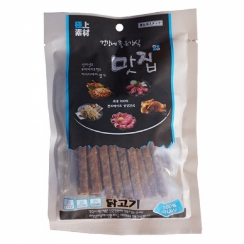 (10개묶음)건강에 좋은 맛집 간식 100g(닭고기)