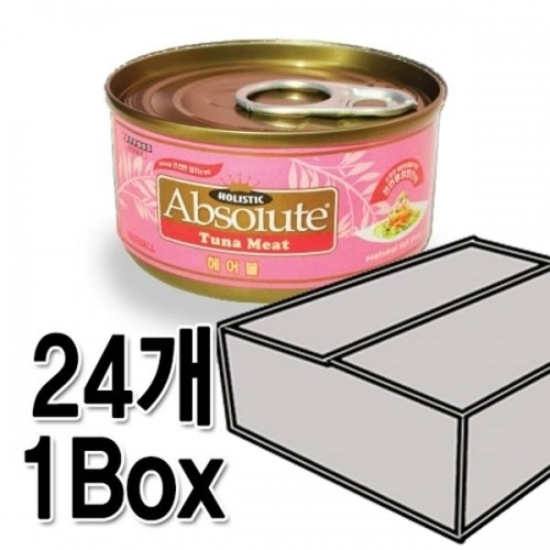 앱솔루트 고양이캔 80g - 헤어볼 24개 1박스