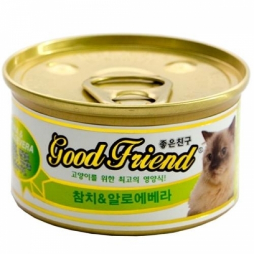 간식 굿프렌드 참치_ 알로에베라 캔 85g