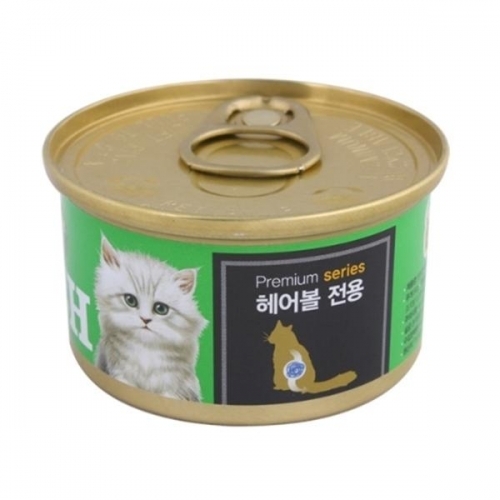 프리미엄 골드 런치캔 80g-헤어볼