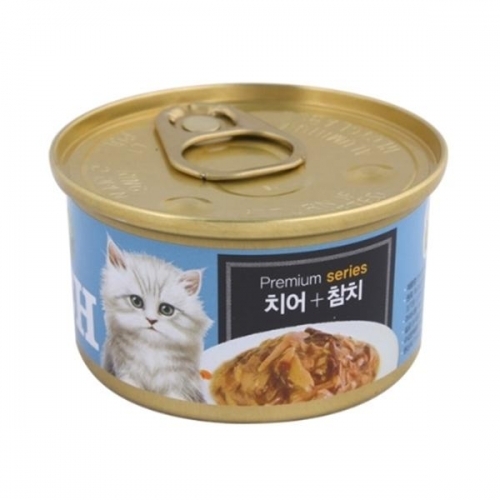 프리미엄 골드 런치캔 80g-치어 참치
