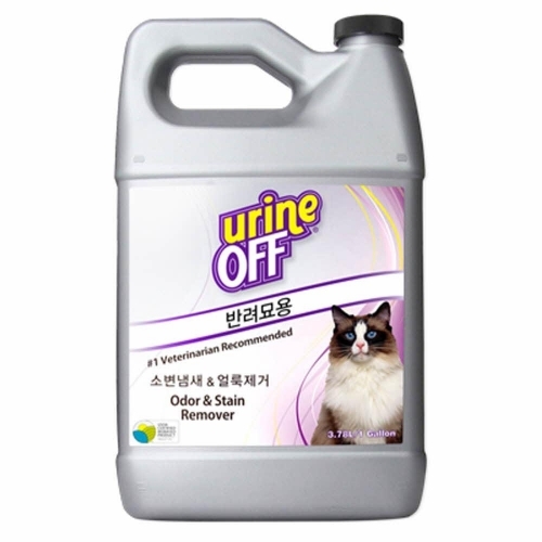 고양이 오줌냄새 제거 탈취제 유린오프 캣 3.8L 냄새 얼룩제거제