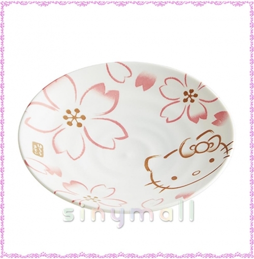 헬로키티 벚꽃 접시 (일)(313240)