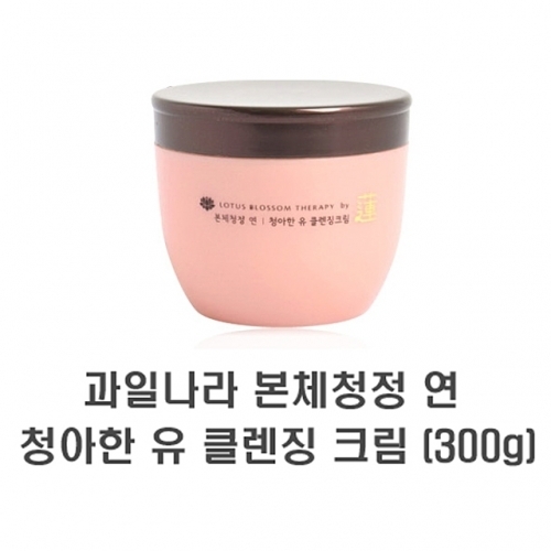 과일나라 본체청정 연 청아한 유 클렌징 크림 300g 1개 폼클렌징 클렌징폼 세안 메이크업리무버 클렌징크림