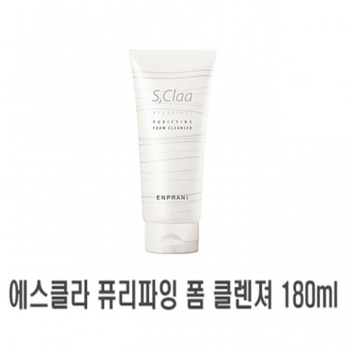 에스클라 퓨리파잉 폼 클렌져 180ml 1개 폼클렌징 클렌징폼 세안 클렌져 메이크업