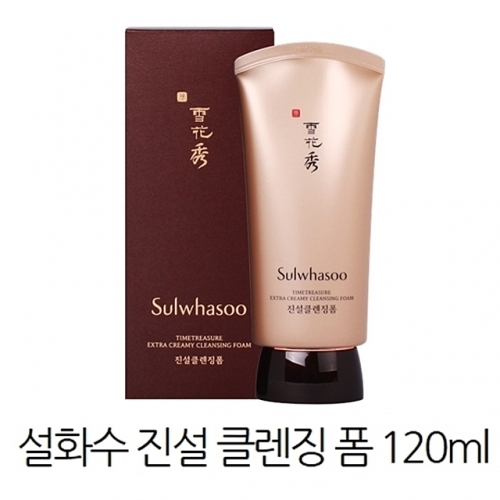 설 화수 진설 클렌징 폼 120ml 1개 폼클렌징 클렌징폼 세안 클렌져 메이크업