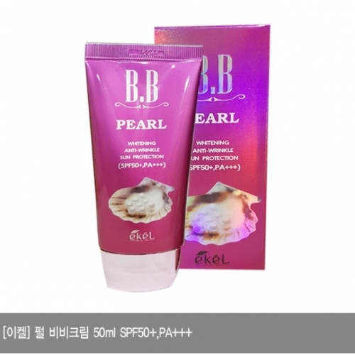 이켈 펄 비비크림 50ml 진주 비타민E 커버