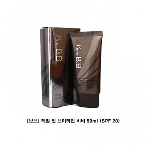 보브 리얼 핏 브이라인 비비 50ml SPF 20 남성비비 남성비비크림 옴므비비 남성화장품