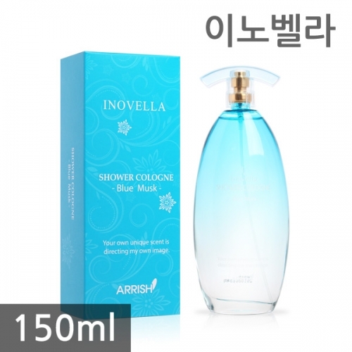 F_이노벨라 애리쉬 샤워코롱 150ml 블루 머스크