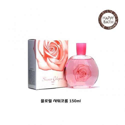 해피바스 플로럴 샤워코롱 150ml 바디코롱 샤워코롱 바디미스트 바디퍼퓸 코롱