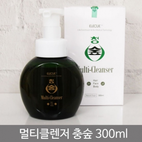 미용비누 멀티클렌저청숲300ml 1개 때비누 목욕비누