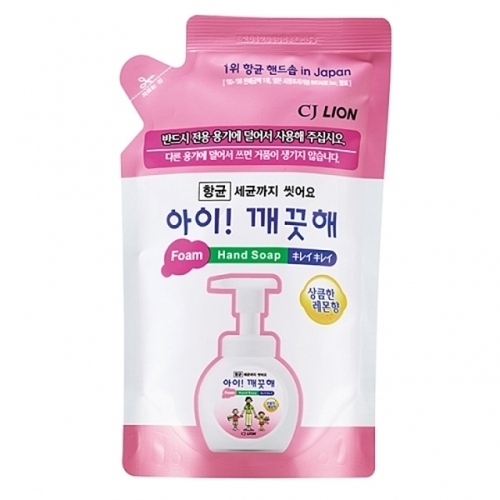 CJLION)아이깨끗해 핸드워시(상큼한레몬향_200㎖리필)-박스(24개입)