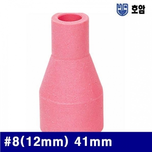 호암 7792401 350A변형 알곤세라믹노즐 (방)8(12mm) 41mm (통(10개))