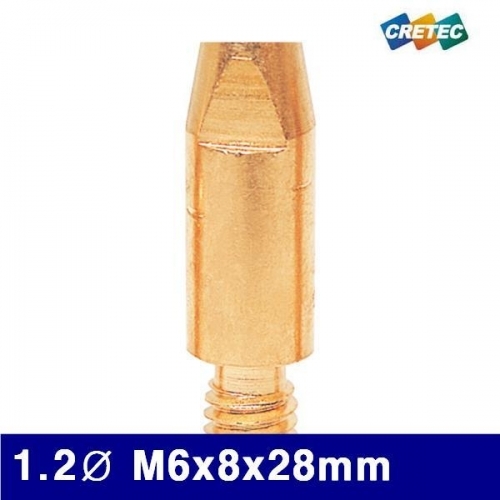 크레텍 7001594 미그팁 1.2파이 M6x8x28mm (통(10EA))