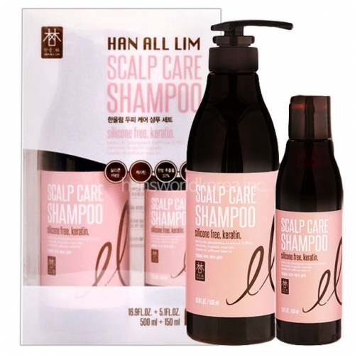 댕기머리 한올림 두피 케어 샴푸 세트 500ml ＋ 150ml