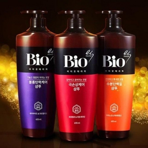 (박스판매)LG생활건강_바이오테라피 샴푸 600ml x 12개(1box)