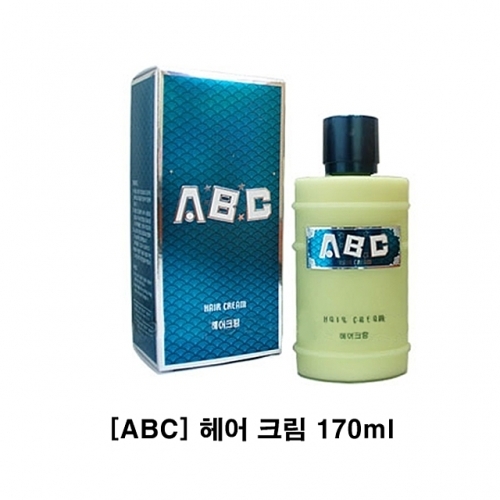 ABC 헤어 크림 170ml 고정왁스 초강력왁스 강력왁스 끈적이없는왁스 클래식왁스