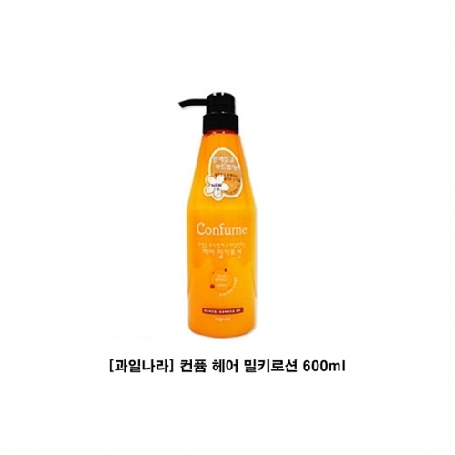 과일나라 컨퓸 헤어 밀키로션 600ml 헤어젤 글레이즈 헤어고정 스타일링 남자젤