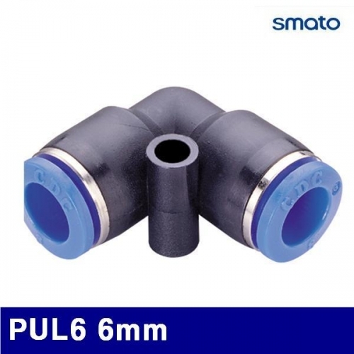 스마토 6340742 에어원터치피팅 PUL6 6mm (묶음(10ea))