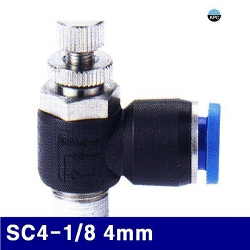 코리아뉴매틱 6221863 에어스피드컨트롤러(SC타입) SC4-1/8 4mm  (봉(10EA))