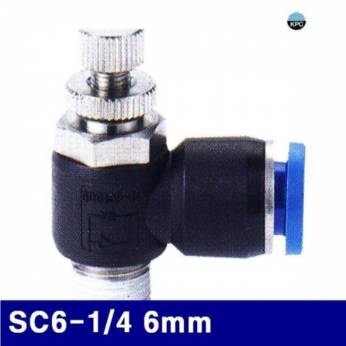 코리아뉴매틱 6221906 에어스피드컨트롤러(SC타입) SC6-1/4 6mm  (봉(10EA))