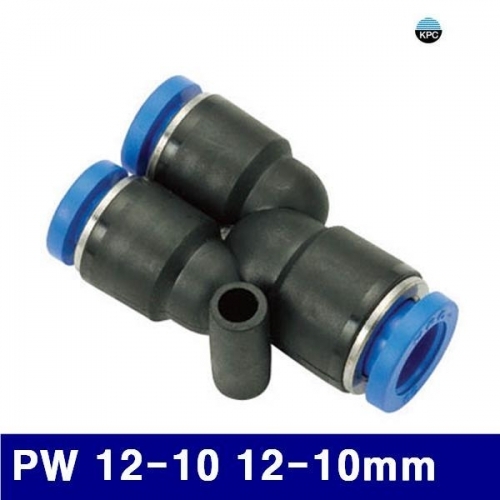 코리아뉴매틱 6221526 원터치피팅(PW타입) PW 12-10 12-10mm (봉(5EA))