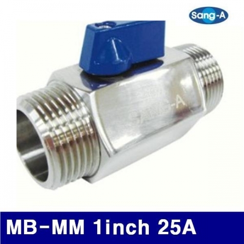 상아뉴매틱 6303006 스테인리스 미니 볼밸브 MB-MM 1Inch 25A (1EA)