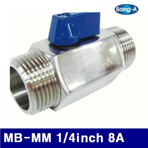 상아뉴매틱 6302964 스테인리스 미니 볼밸브 MB-MM 1/4Inch 8A (1EA)