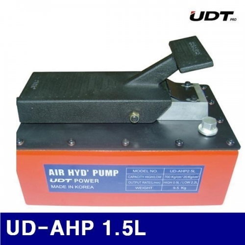UDT삼성 5914179 에어유압펌프 UD-AHP 1.5L 50ton-150mm까지 7.3 (1EA)