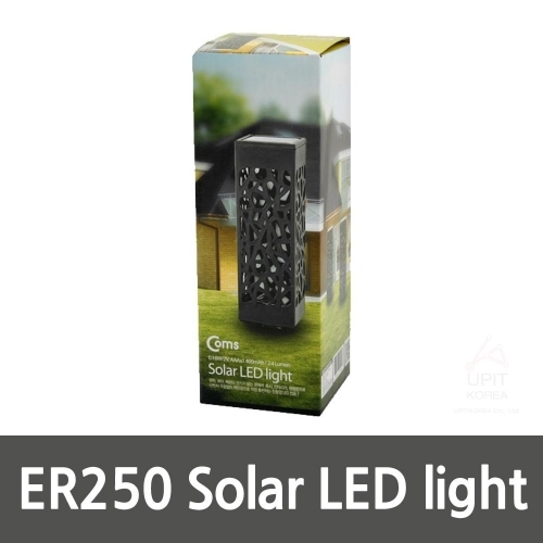 Coms Solar LED light 0.16W／2V， AAAx1 400mAh／ 2.4 Lumen_2503