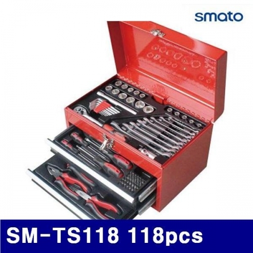 스마토 1170625 공구세트 SM-TS118 118pcs 8kg (1EA)