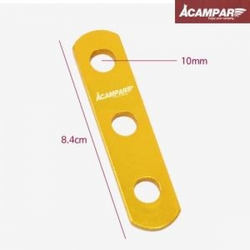 아캄파 일자3구스토퍼(8.5cmx4개)(골드) AC0025