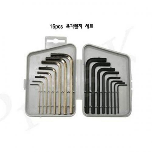 휴대용공구 육각렌치 세트(16Pcs) (CN2306)