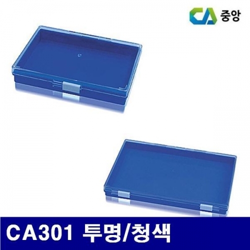 중앙 1702008 칩박스(주문품) CA301 투명/청색 138x104x31mm (1EA)