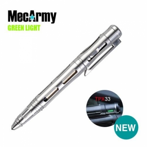 맥아미(MecArmy) 그린 트리튬라이트 텍티컬 펜 TPX33