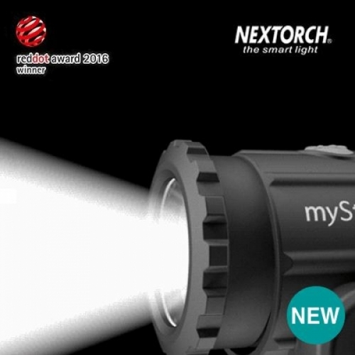 넥스토치(NexTorch)550루멘 USB충전식 헤드랜턴 MyStar-블랙