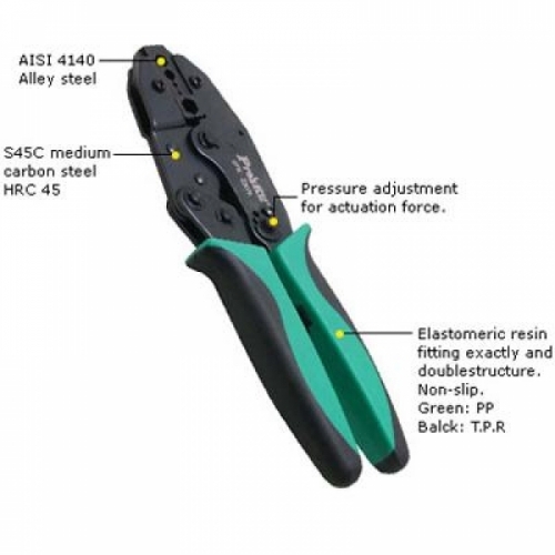 coms Prokit Coaxial 크림핑 툴 동축케이블용 RG