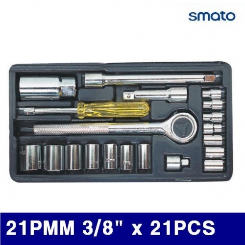 스마토 2310017 소켓렌치세트 21PMM 3/8Inch x 21PCS (SET)