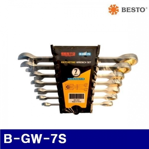베스토 365-2202 라쳇렌치세트(7PCS) B-GW-7S (1EA)