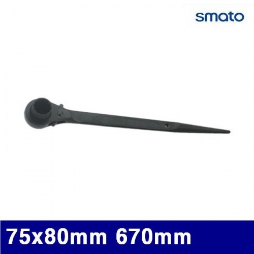 스마토 1038310 라쳇렌치 75x80mm 670mm  (1EA)