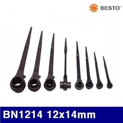 베스토 366-0103 라쳇렌치 BN1214 12x14mm 225 (1EA)