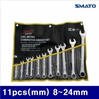 스마토 1012604 콤비네이션렌치세트 11pcs(mm) 8-24mm (1EA)