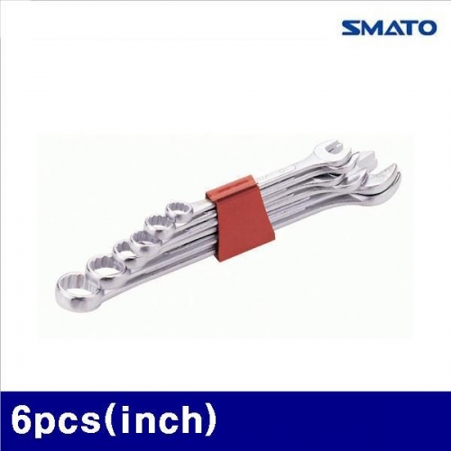스마토 1012598 콤비네이션렌치세트 6pcs(Inch) 3/8-3/4Inch (1EA)