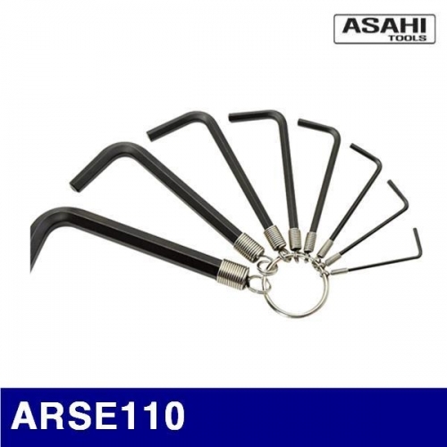 아사히 2072205 L렌치링고리세트 ARSE110 1/16-3/8(mm Inch) 10 (1EA)